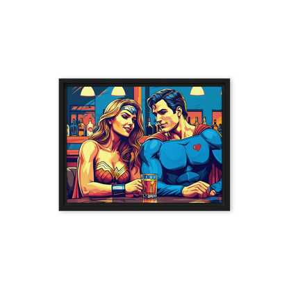 Tableau Comics Superheroes Pop-art