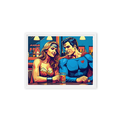 Tableau Comics Superheroes Pop-art